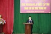 Đ/c Phan Văn Giáp, Phó Giám đốc Sở GD&ĐT phát biểu trong lễ khai mạc hội thi